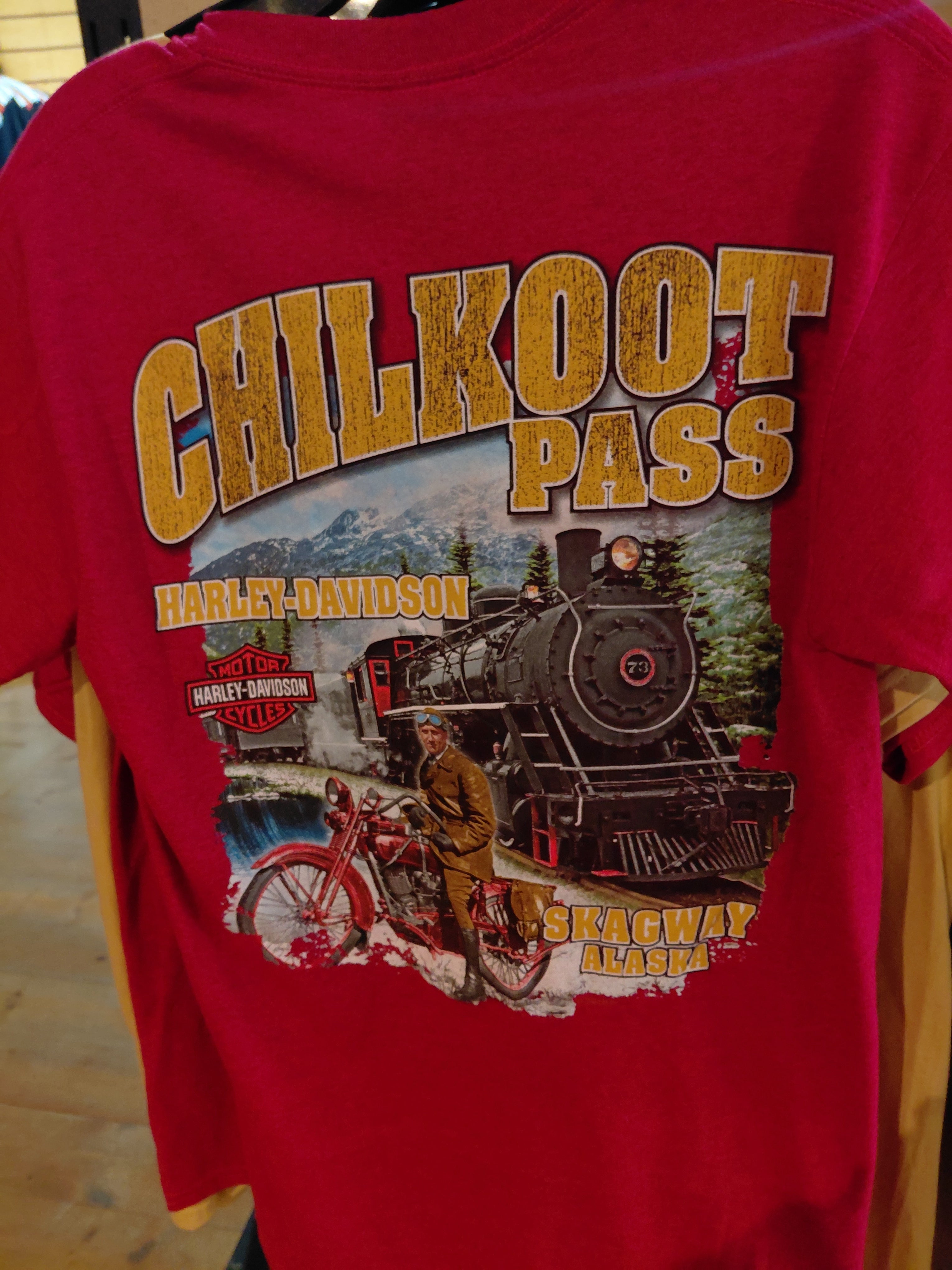Chilkoot Train Short Sleeve